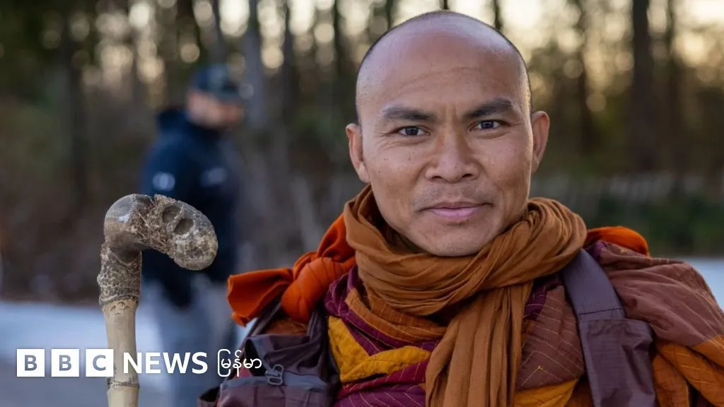 "မြန်မာကိုကိုယ့်နိုင်ငံလို့ပဲမှတ်ယူလို့အမြန်ဆုံးအေးချမ်းစေချင်ပြီ"- အရှင်ပညာကာရ (Walk For Peace)