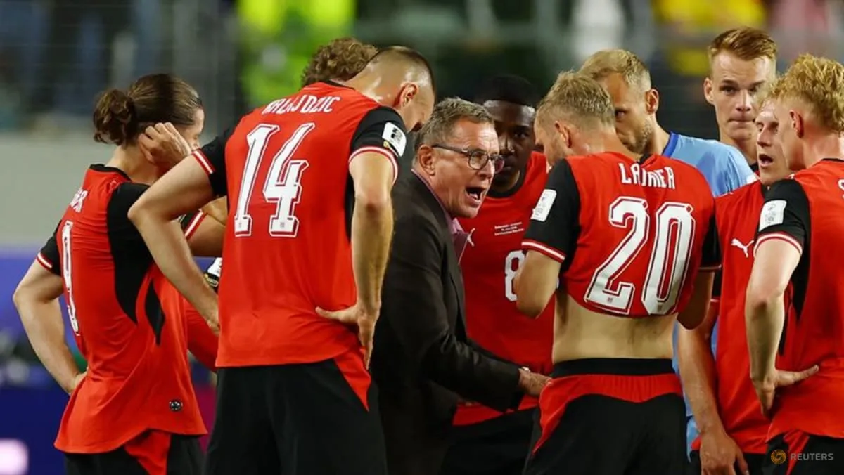 Austria's Rangnick hails World Cup's smaller nations after close win over Jordan