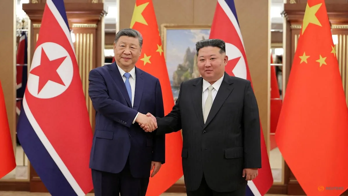 မြောက်ကိုရီးယားနှင့် တရုတ်ခေါင်းဆောင်များ ပြုံယမ်းထိပ်သီးအစည်းအဝေးတွင် ဆက်ဆံရေးမြှင့်တင်ရန် သဘောတူညီ