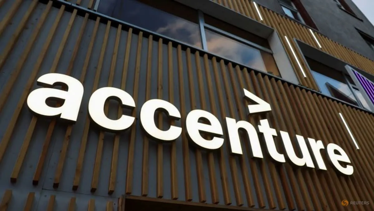 Accenture၊ အမေရိကန်ဒေါ်လာ ၄.၁၈ ဘီလီယံတန်ဖိုးရှိ ဆိုက်ဘာလုံခြုံရေး သဘောတူညီချက် ချုပ်ဆို၊ ခန့်မှန်းချက် လျှော့ချမှုကြောင့် ရှယ်ယာများ ကျဆင်း
