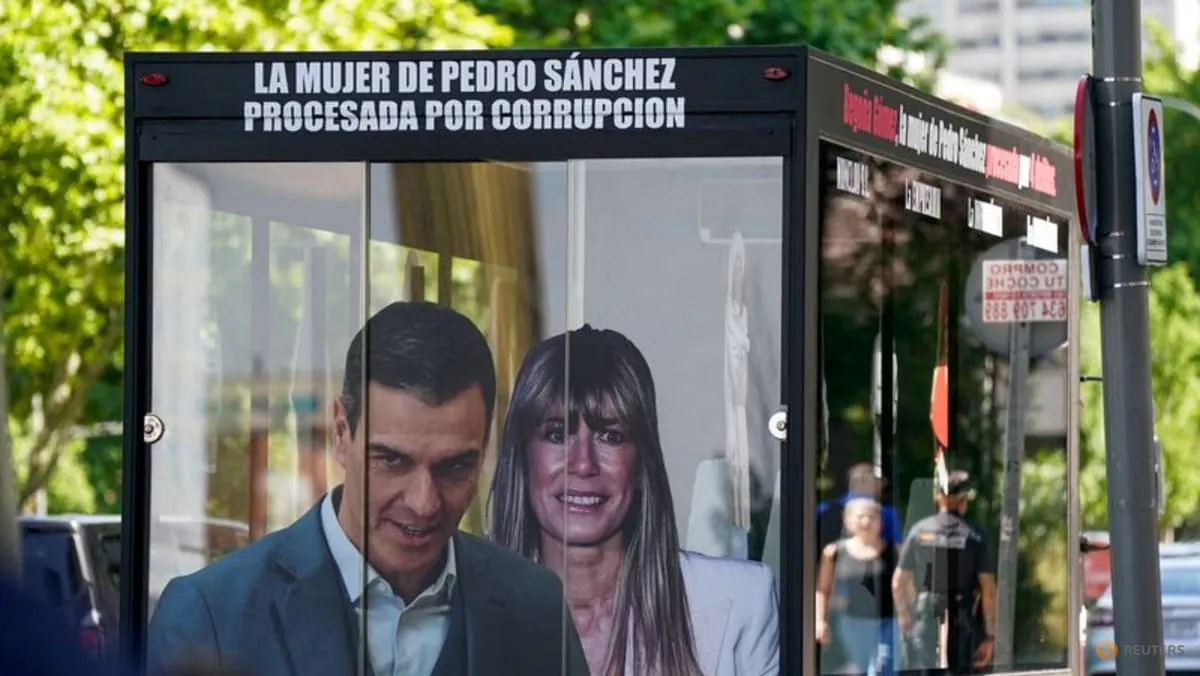 Spanish PM's wife must stand trial on corruption charges, judge rules