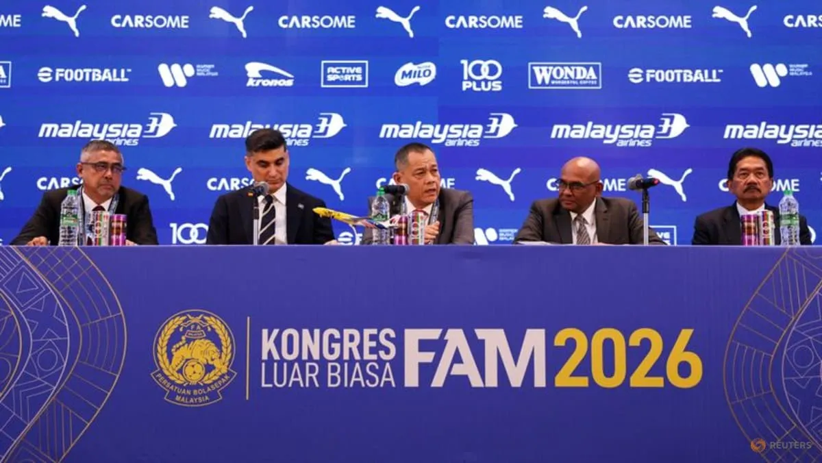 မလေးရှား ဘောလုံးအဖွဲ့ချုပ် အေအက်ဖ်စီ ဝေဖန်မှုများနောက် ပြုပြင်ပြောင်းလဲမှုများ အတည်ပြု
