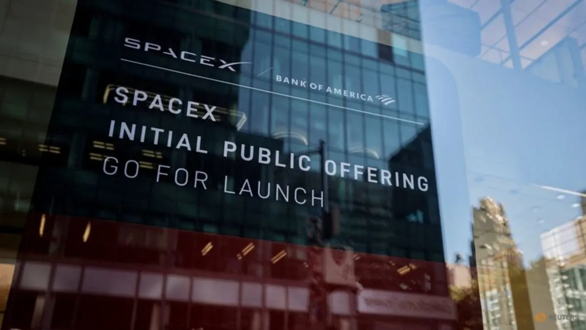 သီးသန့်- SpaceX က ၎င်း၏ တစ်စတော့လျှင် ဒေါ်လာ ၁၃၅ ဖြင့် သတ်မှတ်ထားသော IPO စျေးနှုန်းကို ပြောင်းလဲမည်မဟုတ်ကြောင်း ဘဏ်များအား ပြောကြား