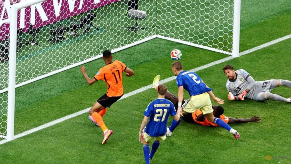 Brobbey, Gakpo double delight as slick Netherlands dismantle Sweden