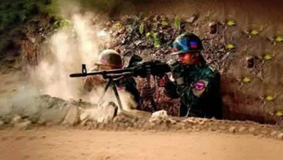 စစ်တွေ ဒကစ အနီး၌ တိုက်ပွဲပြင်းထန်