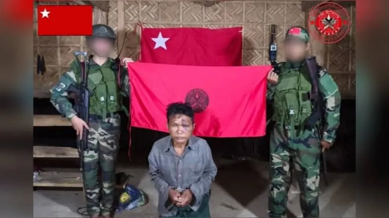 နတ်မောက်တွင် တပ်သားအချင်းချင်းသတ်ပြီး ထွက်ပြေးလာသူကို တော်လှန်ရေးတပ် ဖမ်းမိ