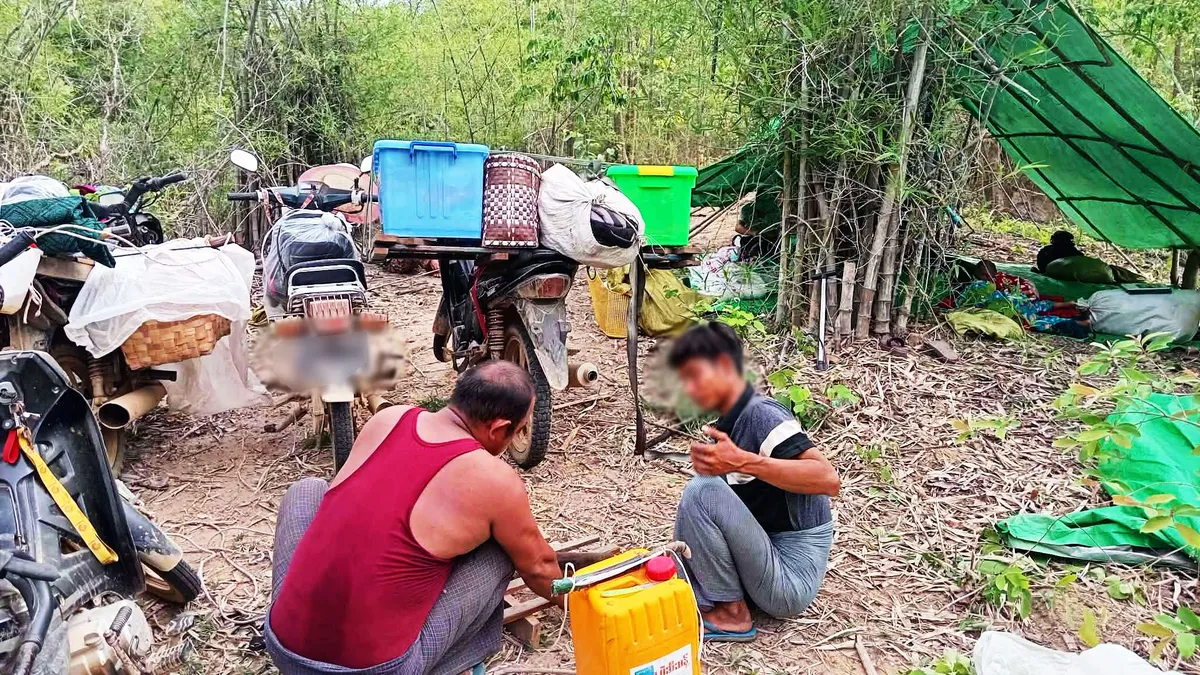 စစ်တပ်က စစ်ကြောင်းထိုးနေသဖြင့် ကနီဒေသခံသောင်းချီ နေရပ်မပြန်နိုင်
