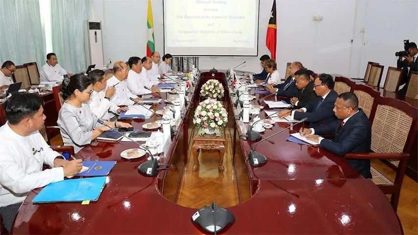 မြန်မာ့ပုံရိပ် ထိခိုက်စေသည့်ပြောဆိုချက်များမလုပ်ရန် တီမောကို သတိပေး