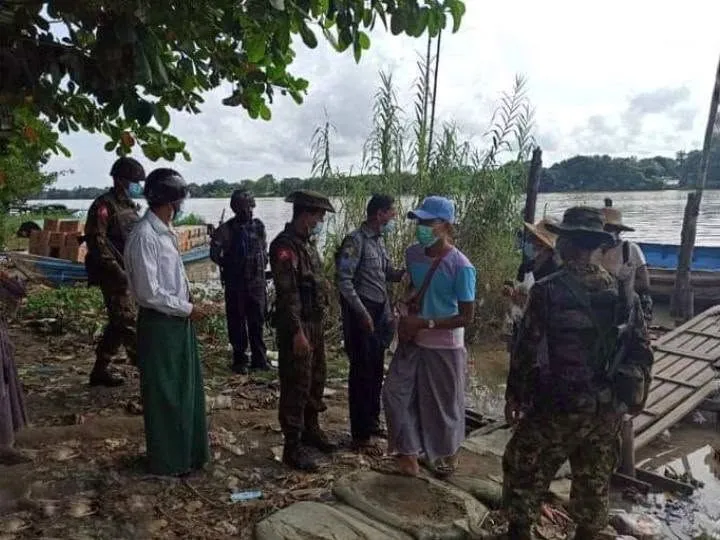 ဖျာပုံတွင် စစ်တပ်က ရေလုပ်သား ၂ ဦးကို PDF ဟု စွပ်စွဲဖမ်းဆီး