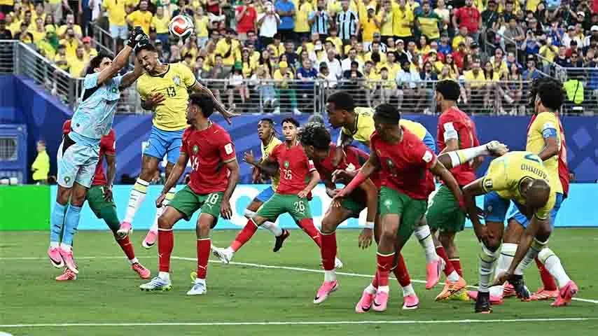 ဘရာဇီးလ်အသင်း အဖွင့်ပွဲစဉ်တွင် မော်ရိုကိုနှင့် သရေကျ