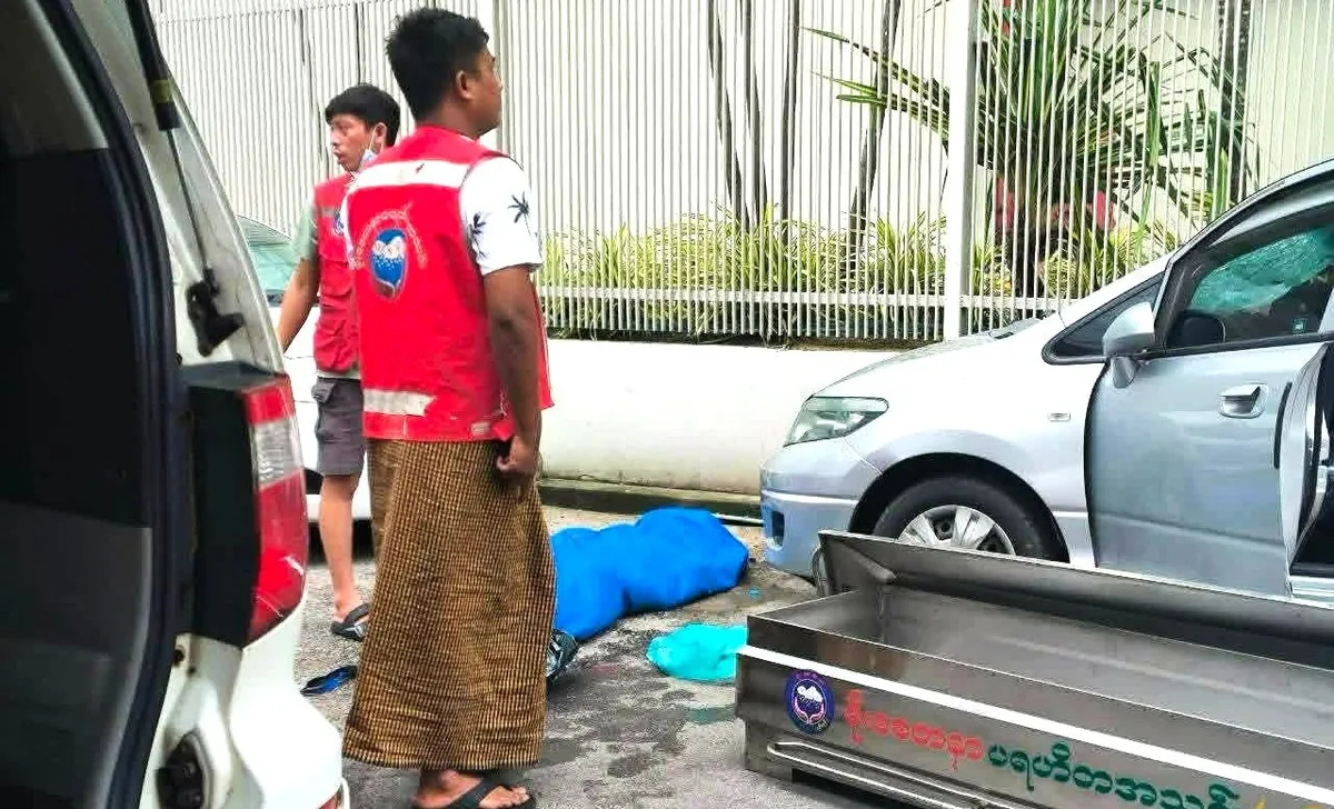 ရန်ကုန် ဆီဒိုနားဟိုတယ် အထပ်မြင့်ပေါ်မှ အမျိုးသား ၁ ဦး ကျသေဆုံး