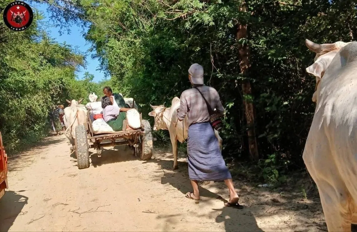 စစ်အုပ်စု စစ်ကြောင်းကြောင့် ကမ္မမြို့နှင့် အနီးတဝိုက်မှ အနည်းဆုံး ဒေသခံ ၅,၀၀၀ ခန့် စစ်ဘေးရှောင်နေရ