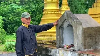ဒေါ်အောင်ဆန်းစုကြည်မွေးနေ့အတွက် ဘုရားတွင်ကုသိုလ်ပြုခဲ့သည့် ဧရာဝတီတိုင်းဝန်ကြီးချုပ်ဟောင်းဦးမန်းဂျော်နီ