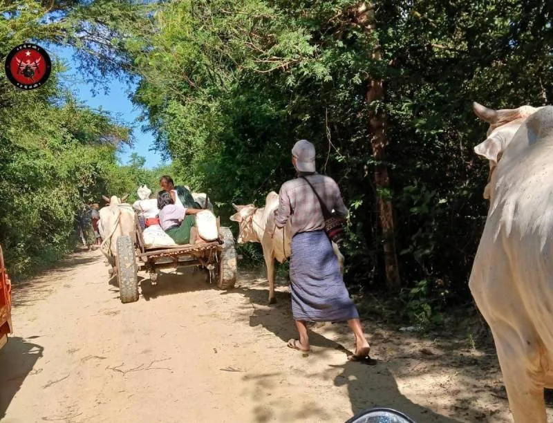 မြစ်ခြေမြို့ပေါ်ကို စစ်ကြောင်းပြန်ဝင်လာ၍ ဒေသခံများ နေရပ်မပြန်နိုင်သေး - BUR.MIZZIMA.COM