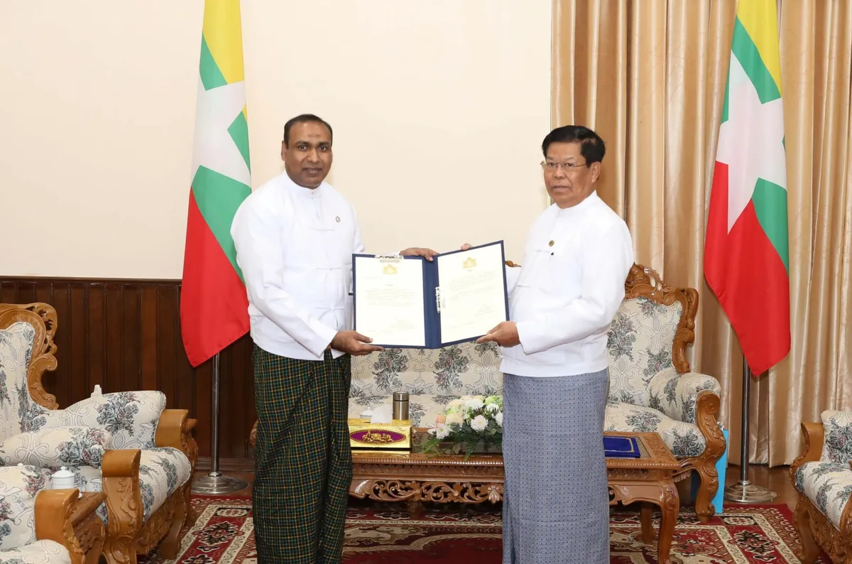 စစ်တပ်စီးပွားဖက် မြန်မာလုပ်ငန်းရှင်၏ ကောင်စစ်ဝန်ရာထူးကို အိုက်စလန်ပြန်ရုပ်သိမ်း