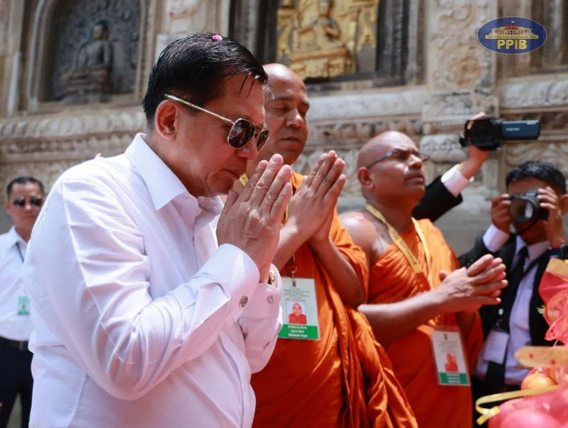 ‘မီးရှို့ရုံမျှဖြင့် ငြိမ်းချမ်းရေးမရနိုင်’ ဟု မင်းအောင်လှိုင်ကို မဘသ ဘုန်ကြီးသတိပေး