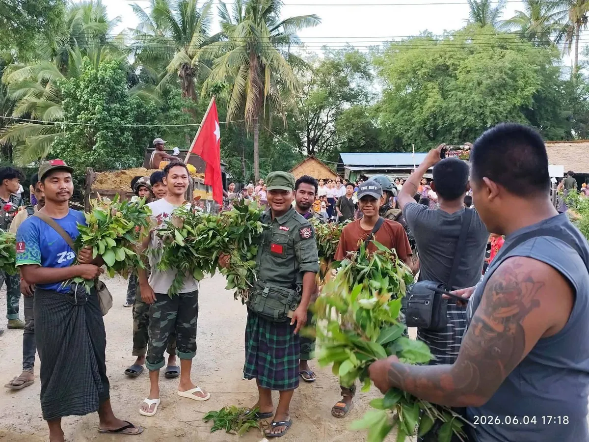 ပေါက်မြို့ ရေပြာရဲစခန်းနှင့် ပျူစောထီးရွာကို NUG/ PDF များသိမ်းပိုက်